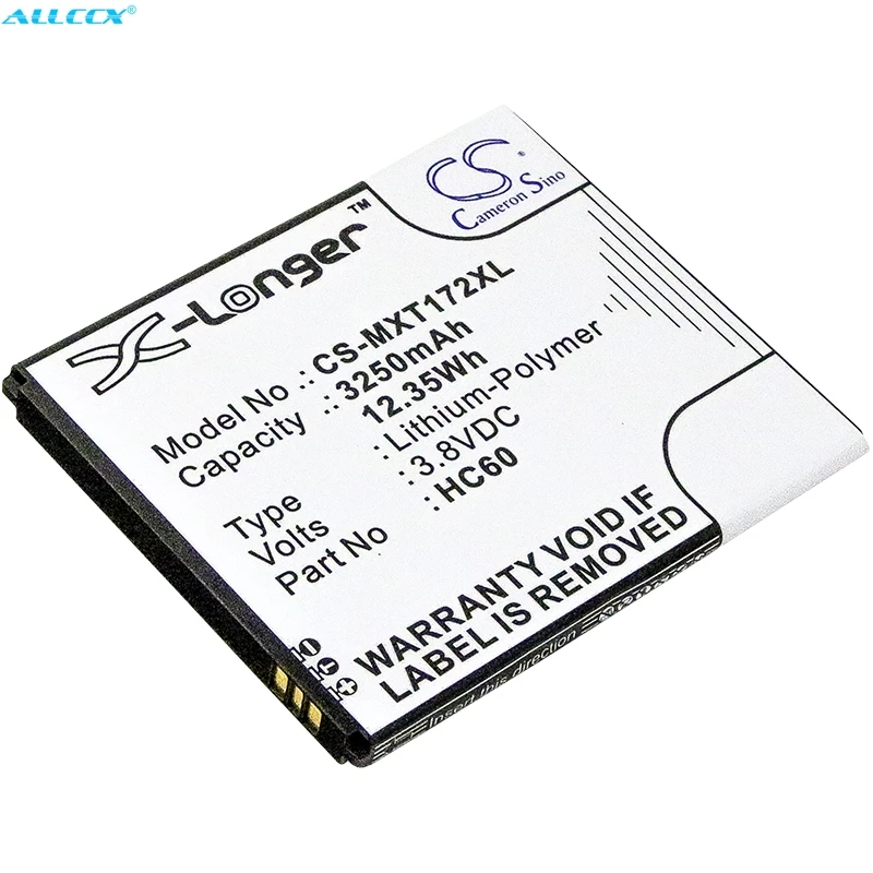 Cameron Sino 3250mAh аккумулятор HC60 для Motorola Moto C Plus Dual SIM XT1723 XT1724 XT1725|Аккумуляторы