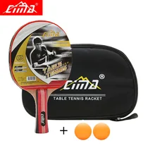 CIMA 3stars Table tennis rackets with bag cover Offensive Ddouble Pimples-in rubber Sports PingPong Beginner table tennis racket CIMA 3stars Table tennis rackets with bag cover Offensive Ddouble Pimples-in rubber Sports PingPong Beginner table tennis racket