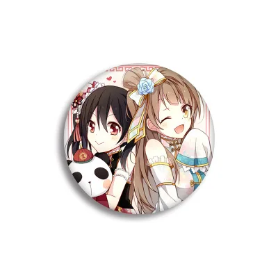 12 видов LoveLive! Школьный идол проект фигурка модель брошь булавки броги круглый