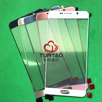 

10PCS original New Outer LCD Front Screen Glass Lens Cover Replacement Parts For Samsung Note 5/N9200/N920F Note5 Touch Screen