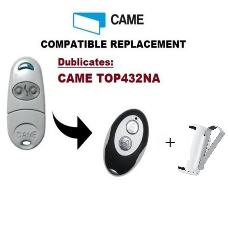 

1pcs FOR CAME TOP432NA Gate Remote Control Replacement/Duplicator Transmitter CLONE Key FOB