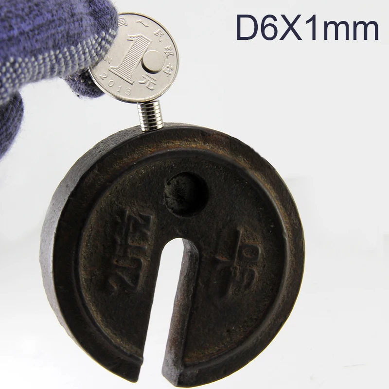 

50pcs magnet diameter 6mm thickness 1-10mm strong NdFeB neodymium magnets size 6x1 6x1.5 6x2 6x3 6x4 6x5 6x6 6x10 bulk sale