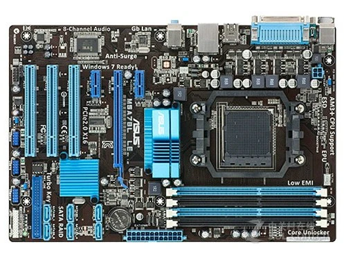 

ASUS M5A78L LE fully integrated motherboard Support bulldozer FX4300 90%new