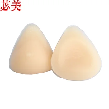 

700 g securely to the body triangle breast cancer Silicone Breast Forms Prosthesis Mastectomy
