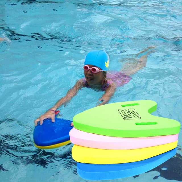 swimming learner training kickboard