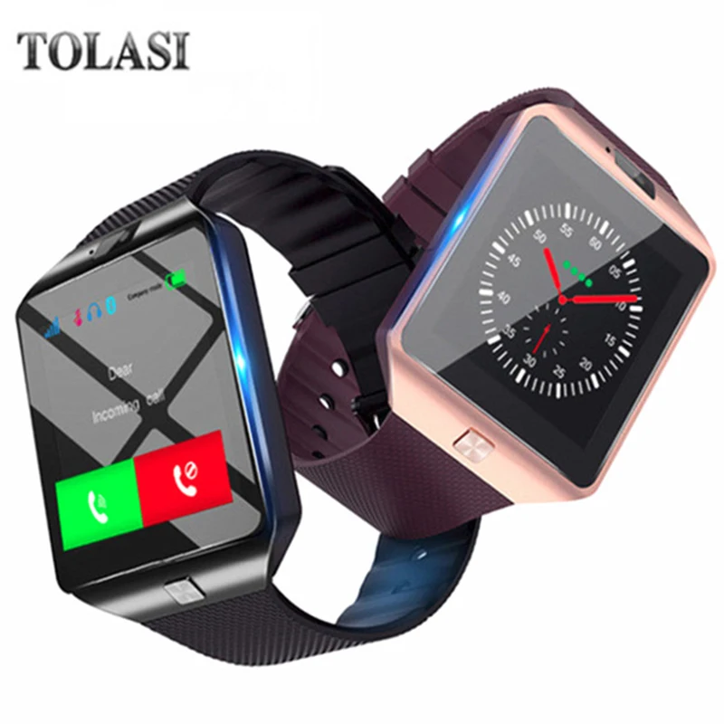 

Bluetooth Smart Watch DZ09 Relojes Smartwatch Relogios TF SIM Camera for IOS iPhone Samsung Huawei Xiaomi Android Phone PK Y1 A1