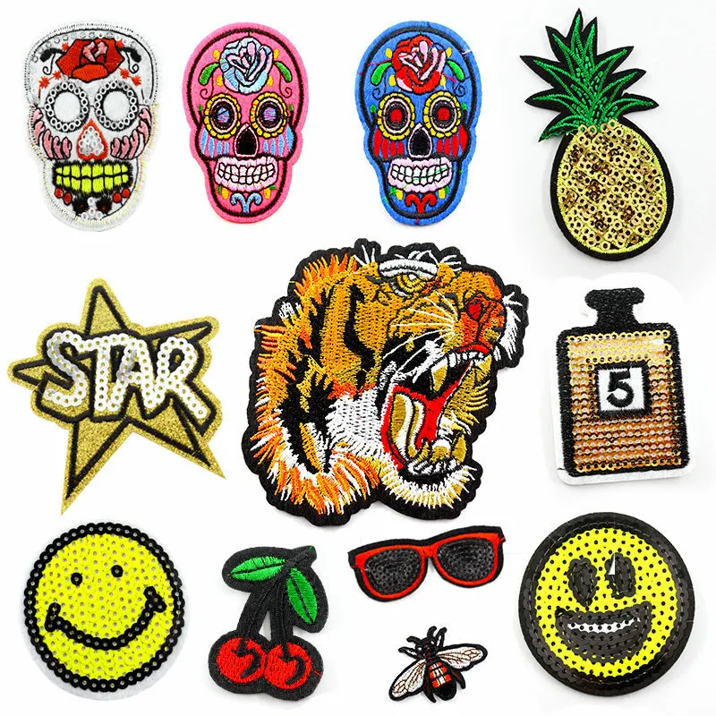 Buy New Fashion Iron On Embroidered Patch Flower