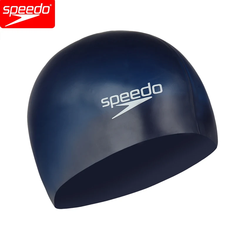 Speedo простая плоская силиконовая крышка силикагель шапочка для плавания s для взрослых мужчин или женщин соревнований и тренировок шапки