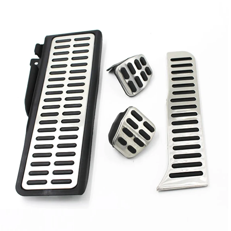 

Stainless Steel Pedal Pads Foot Rest MT for Skoda Octavia A5 for Volkswagen VW Golf 5 6 Jetta MK5 Scirocco Tiguan 2015