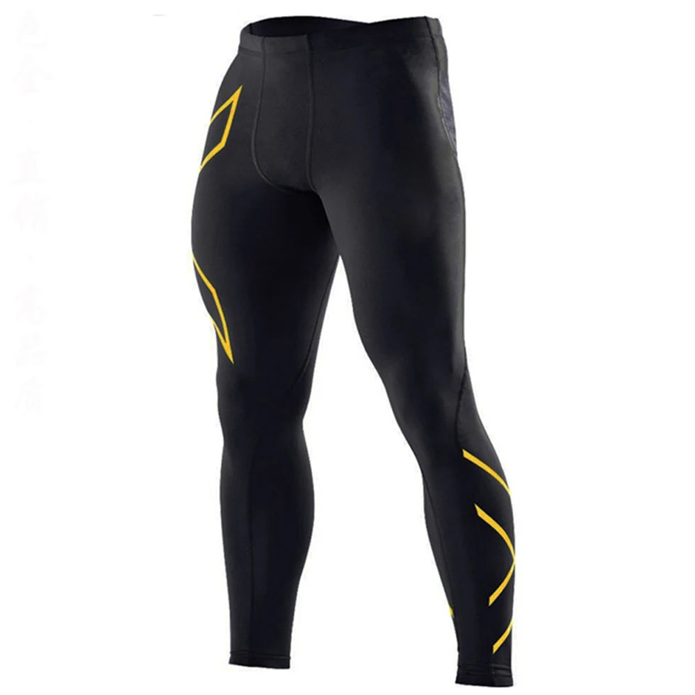 

Hot 2019 New Compression Pants Brand Clothing Base Layer Tights Exercise Fitness Long Leggings Trousers Leisure Pants Man