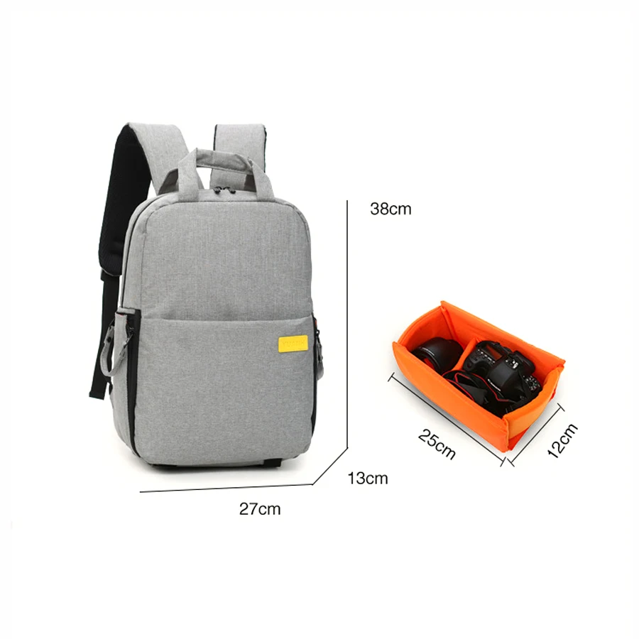 SANGER водонепроницаемый чехол для камеры Многофункциональный Рюкзак SLR специализированная фотография двойной наплечный объектив сумка для Nikon Canon sony