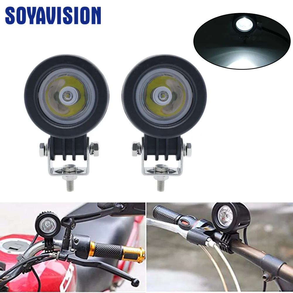 2 Inch 10W LED Work Light Spot LED Lamp 12V Car SUV ATV Offroad LED Driving Fog Lamp Motorcycle Truck LED Work Lights (11)
