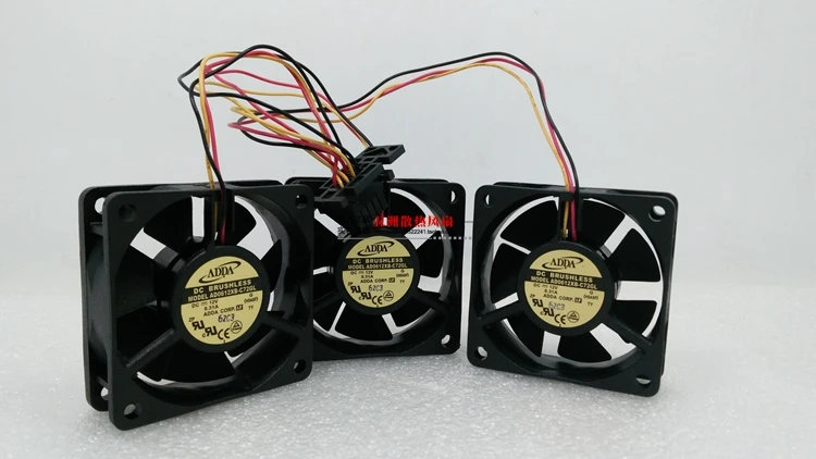 Охлаждающий вентилятор для сервера ADDA AD0612XB C72GL DC 12 В 0.31A 60x60x20 мм|square fan|server fandc fan 12v |