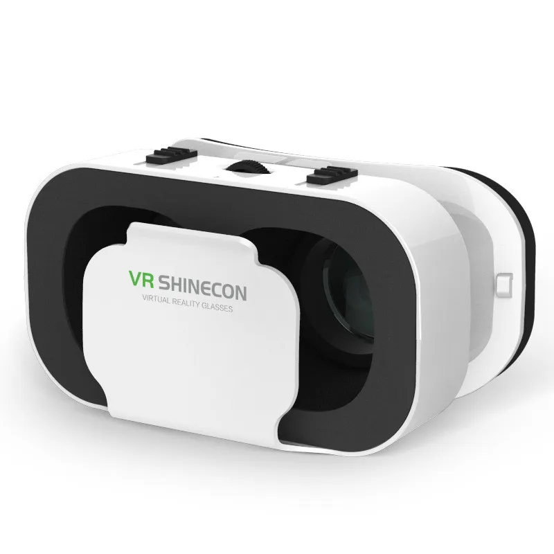 G05 виртуальной реальности VR очки игры кино дышащий теплоотвод VR 3D очки для 4,7-6,0 дюймового смартфона - Цвет: white G05 VR glasses