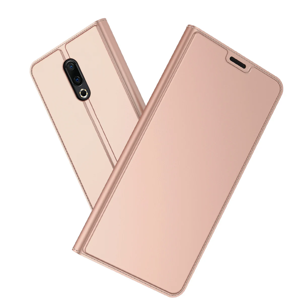 Чехол для Meizu 16/16 Plus, роскошный кожаный чехол, тонкий Чехол-книжка с магнитной застежкой и подставкой, с отделением для карт, для Meizu 16/16 Plus