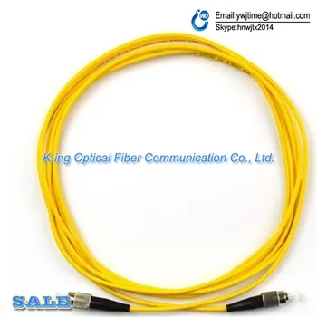 

10pcs/lot FC-FC single core fiber jumper fiber optic cable 5 meters FC pigtail Optical fiber connecting tool