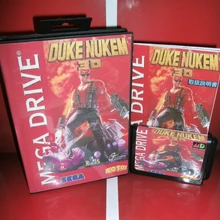 MD games card-Duke Nukem 3D Япония чехол с коробкой и руководство для MD MegaDrive Genesis игровая консоль 16 бит MD card