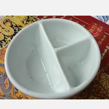 1 шт. керамика Акварельная палитра резервуар для воды офисная Каллиграфия Живопись принадлежности