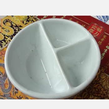 

1 Pcs Ceramics Watercolor Palette water tank Office Calligraphy painting supplies