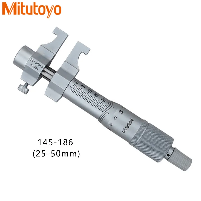 Mitutoyo внутренний микрометр 145-185 186 0,01 мм метрический 5-30/25-50 мм измерения винт суппорта манометр внутреннего микрометра 1 шт