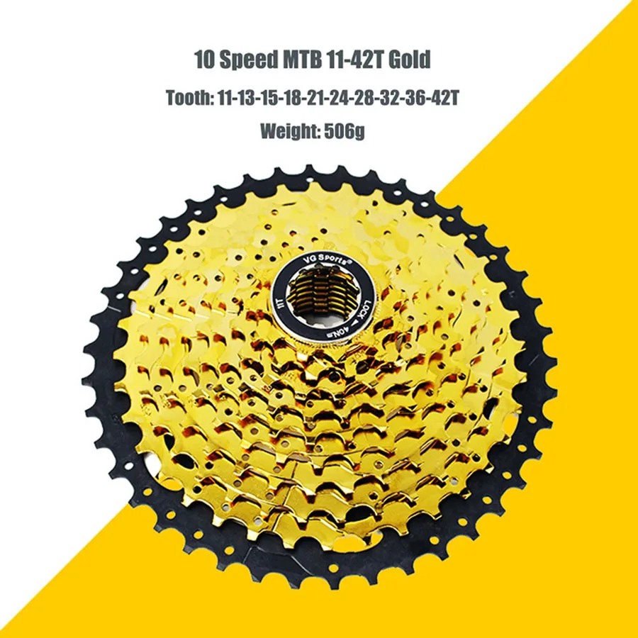 Велосипед MTB Freewheel 10 скоростей 11-32 T/36 T/40 T/42 T/46 T/50 T SRAM дорожный велосипед кассета маховик 10 V cog cdg VG Sports