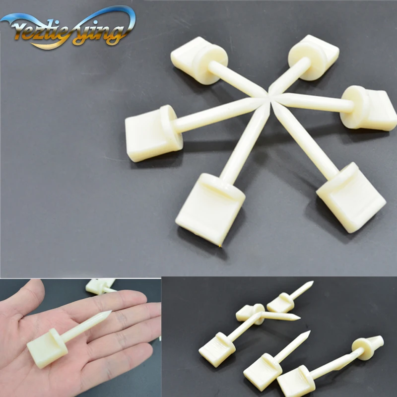 

30 pcs Nail pin plastic professional archery hunting target shooting stationary targets for paper