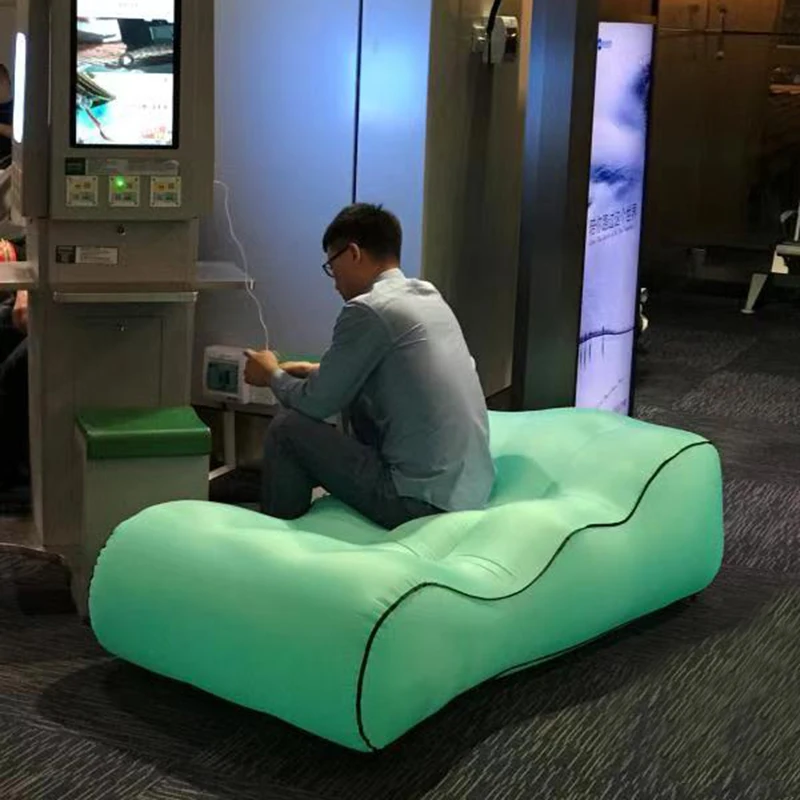 

Inflatable sofa portable sleeping bag air sofa bed Super light pillow lifer sofa