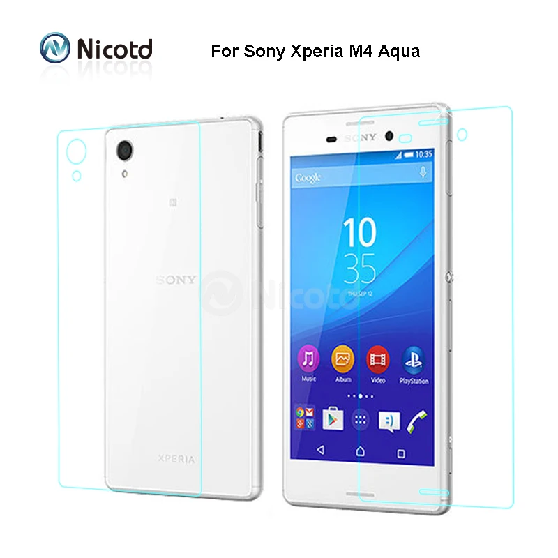 2 шт./лот 9H 0,3 мм 2.5D переднее+ заднее закаленное стекло для sony Xperia Z3 Compact Z1 Z2 Z4 Z5 Премиум Противоударная защита экрана