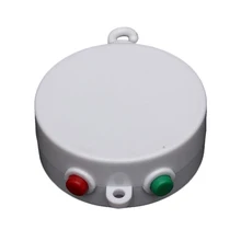 Размер 70x114 мм детская кроватка колокольчик детский музыкальный плеер с 12 песнями металл и АБС-пластик Музыкальная шкатулка с крюком