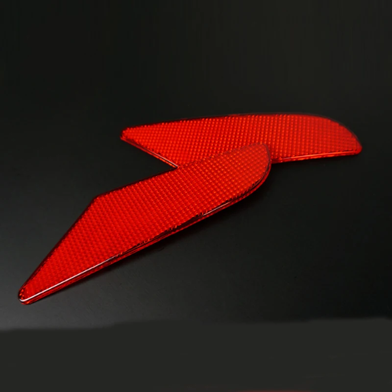 

Car Styling 2PCS Red Plastic Rear Lenz Tail Stop Lamp Brake Light Trim Fit For Nissan Serena C27 Highway Star 2016 2017 2018