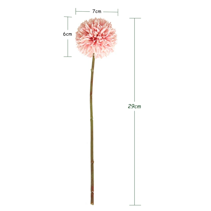 JAROWN-Simulation-Dandelion-Flower-Branch-Artificial-Single-Head-Thorn-Ball-Wedding-DIY-Flowers-Bouquet-Home-Decor