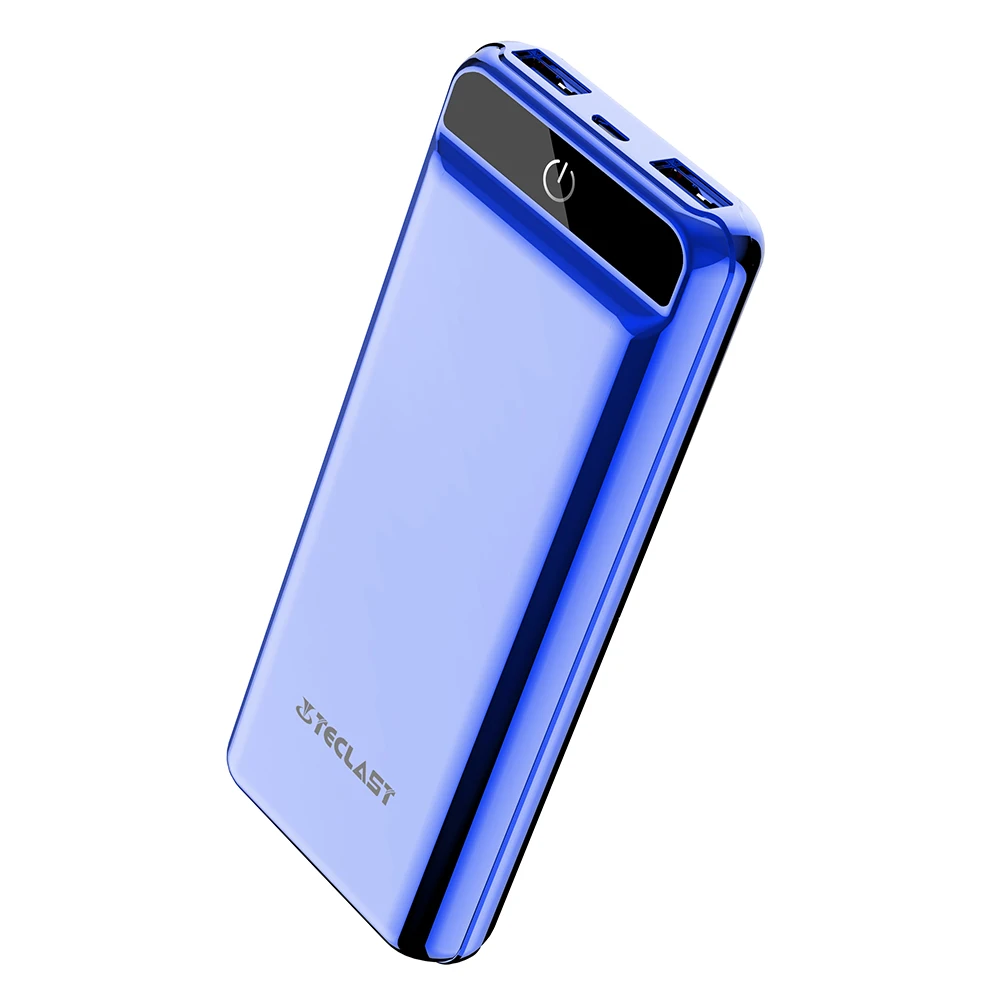 Teclast A20 Мощность банка 20000 мА/ч, легкий Dual USB быстрая зарядка для мобильного телефона, планшета, Мощность банка