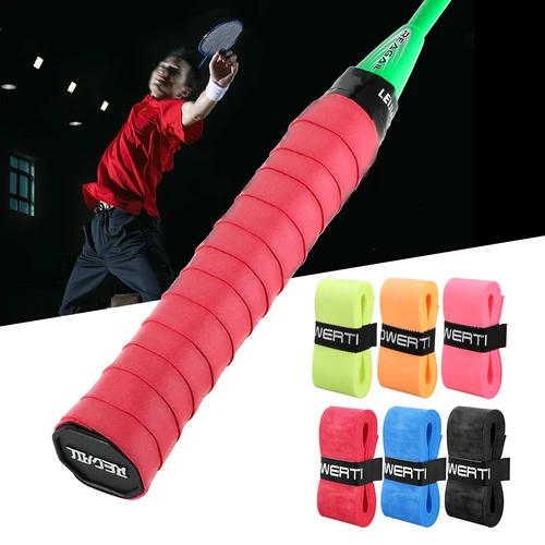 6Pcs Tennis Racket Grips Anti-skid Badminton Racquet Grips Vibration Overgrip Sweatband Tennis Racket Pakistan
