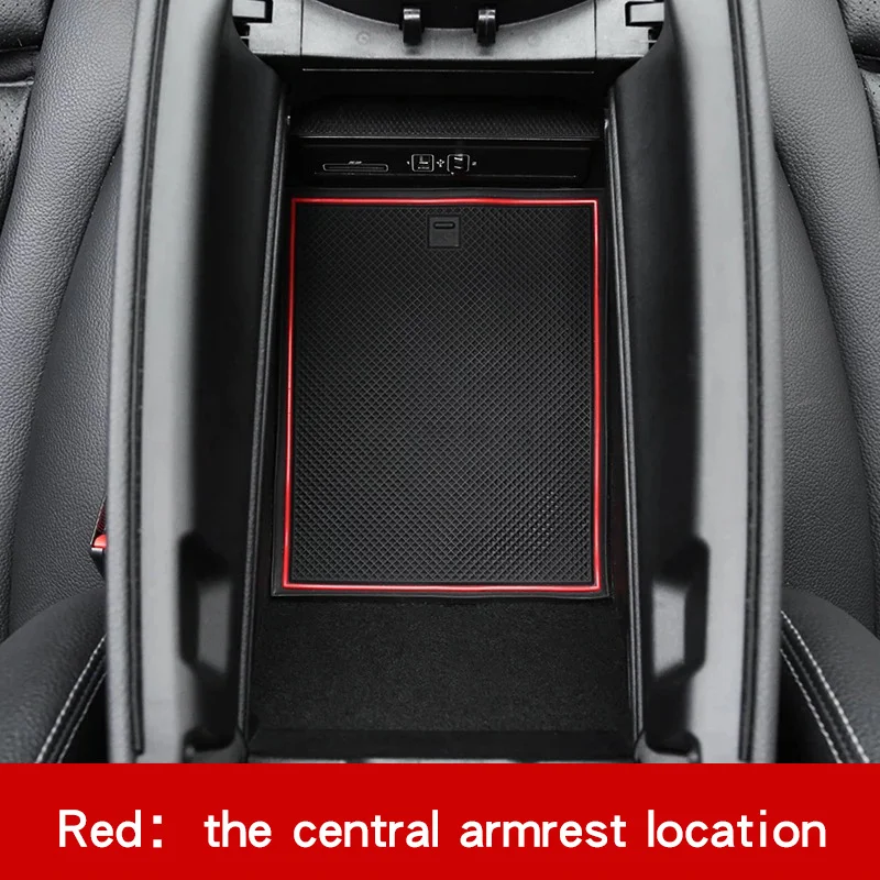 

For 2016-2019 Mercedes Benz glc x253 glc200 glc260 glc300 door slot anti-dirty pad interior accessories