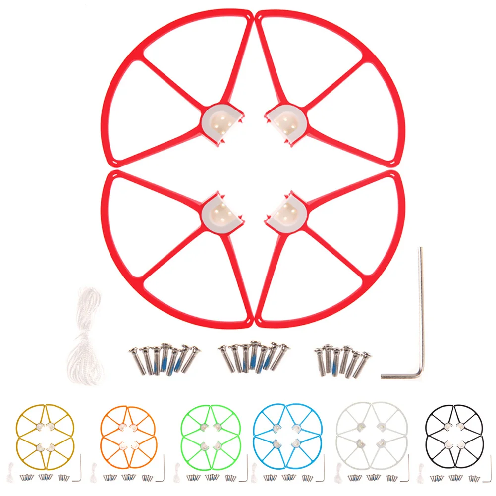 4Pcs Professinal Propeller Prop Protective Guard Bumper Protector Disassembly Frame Protection Prop Blade For DJI Phantom 1 2 3