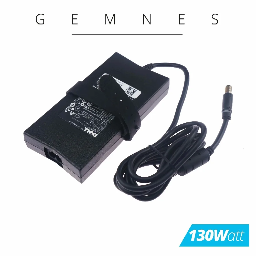 

Original 130W AC Power Adapter for Dell Latitude E5520 E5400 E5500 E6400 E6500 Laptop Charger 0JU012 JU012 ADP-130DB 19.5V 6.7A