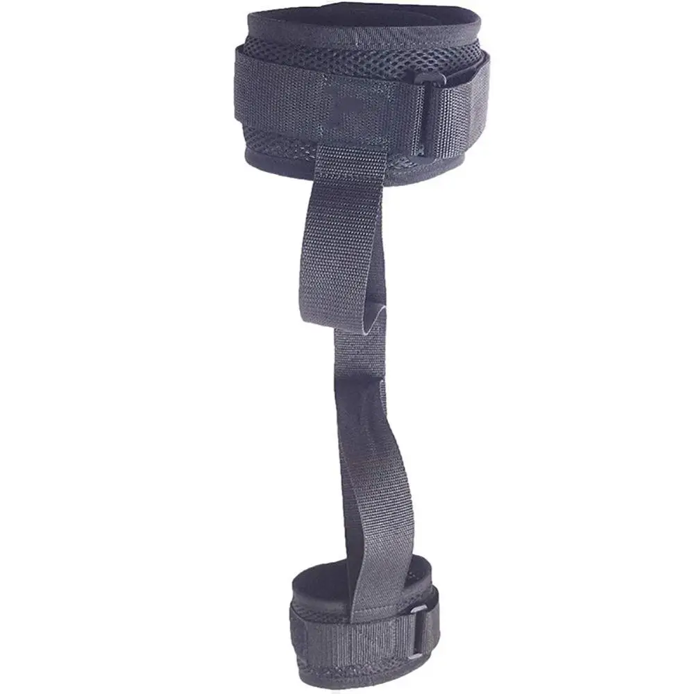 Подтяжка для ног и бедра медицинская переводная подушка для ног Вспомогательная лента с ремешком на запястье для подъемного движения вспомогательный пояс