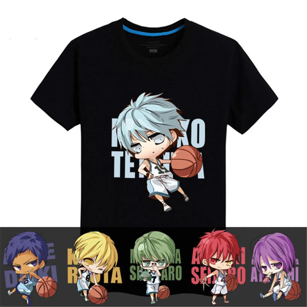 Футболка для баскетбола Kuroko из аниме футболка с коротким рукавом в разных стилях
