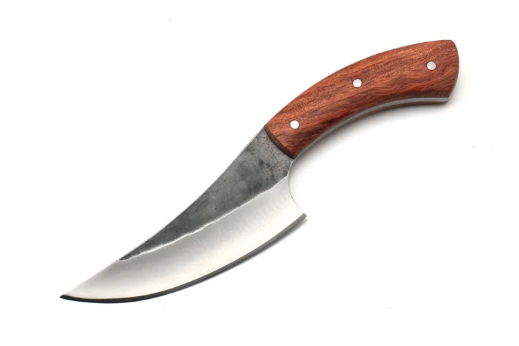 

WF005 fixed blade Tactical Fixed Knives High-carbon steel Damascus pattern Knife Handmade camping Hunting Knife EDC tools