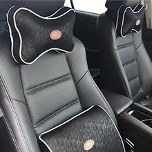 VODOOL Memory хлопковый подголовник для салона автомобиля подушка для шеи авто безопасности аксессуары для универсальных автомобилей опоры сидений автостайлинг