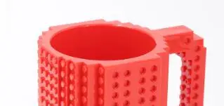 10 farben Bauen auf Ziegel Becher Bausteine Kaffee Tasse DIY Block Becher Legoings Bausteine YH1633
