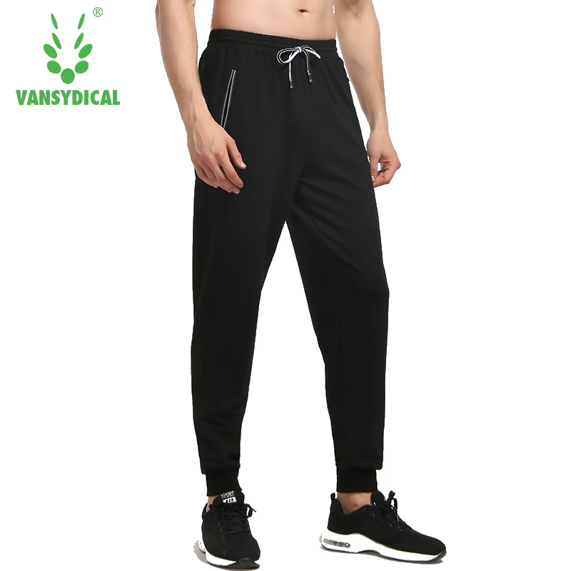 Vansydical High Quality Sports Pants For Men Gym Running Sports ...