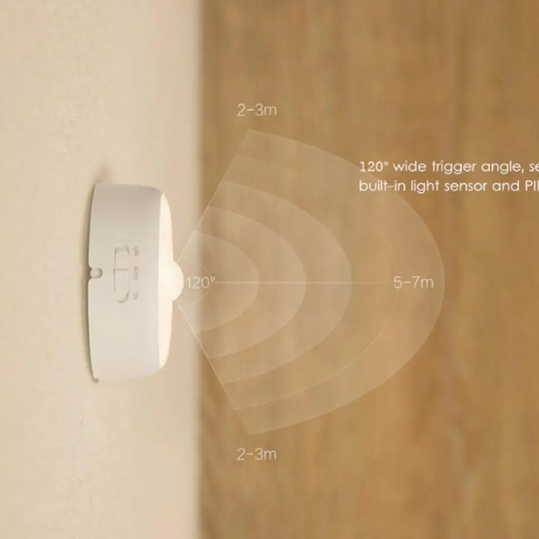 New original Xiaomi Mijia Yeelight LED Night Light Infrared Magnetic with hooks remote Body Motion Sensor For Xiaomi Smart Home