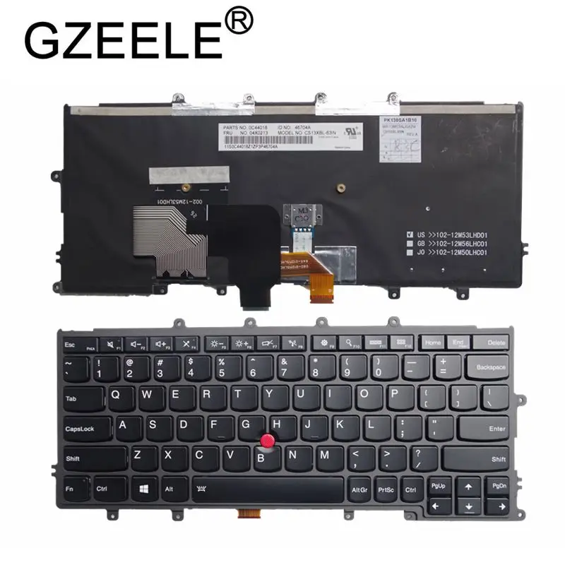  GZEELE English US Laptop keyboard for LENOVO FOR Thinkpad X230S X240 X240S X250 X250S x240i X270 X2