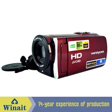 5.1M CMOS digital video camera HDV-666 12mp 16X digital zoom photo camera 720p hd digital video camcorder