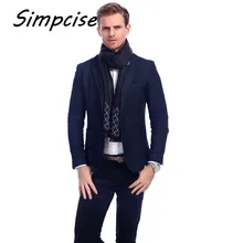 Simpcise Man Grid font b Winter b font font b Scarves b font Fashion style