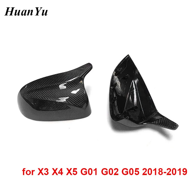 1 пара M стильные Боковые Крышки заднего вида для новой X3 G01 X4 G02 X5 G05 сменная крышка