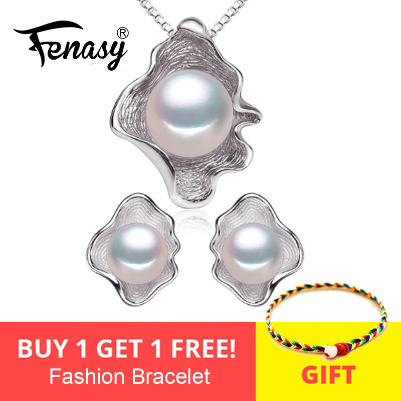 Комплект из колье и серёг серебра 925 пробы jewelry sets jewelry sets for womenpearl jewelry | Ювелирные наборы -32660432156