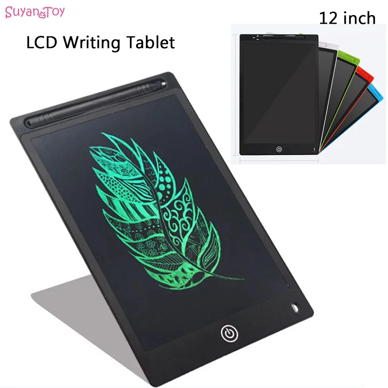 

Drawing Toys 12 inch LCD Drawing Tablet Erase Writing Board E-Writer Pad Notepad Paperless Early Handwriting Pad Kids Gifts Toys