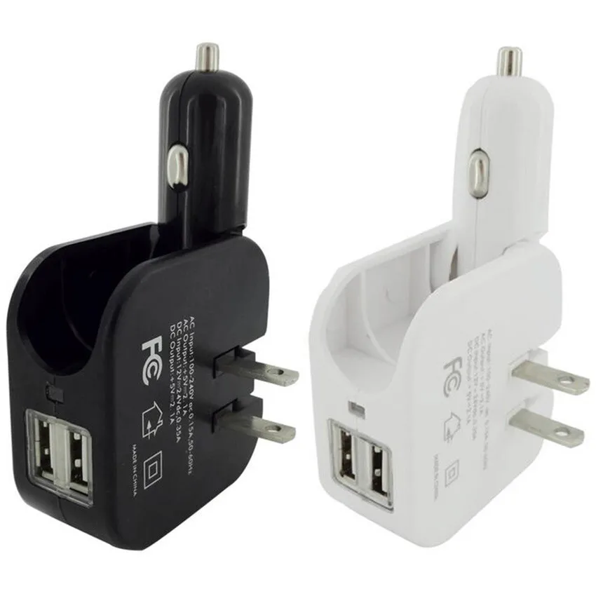 2016 Hot 5v 2 1a Micro Usb Car Charger Adapter With Dual Port Aliexpress